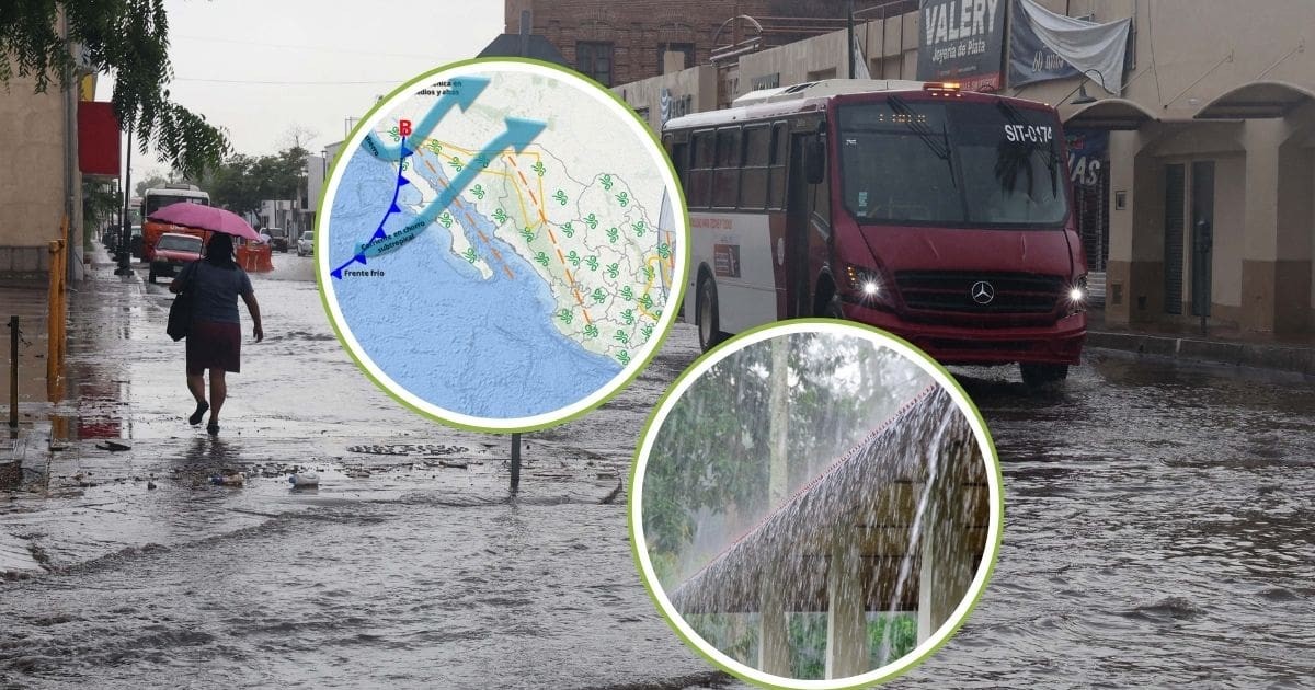 Frente 2 castiga a México: lluvias intensas en Veracruz y alerta en el sureste